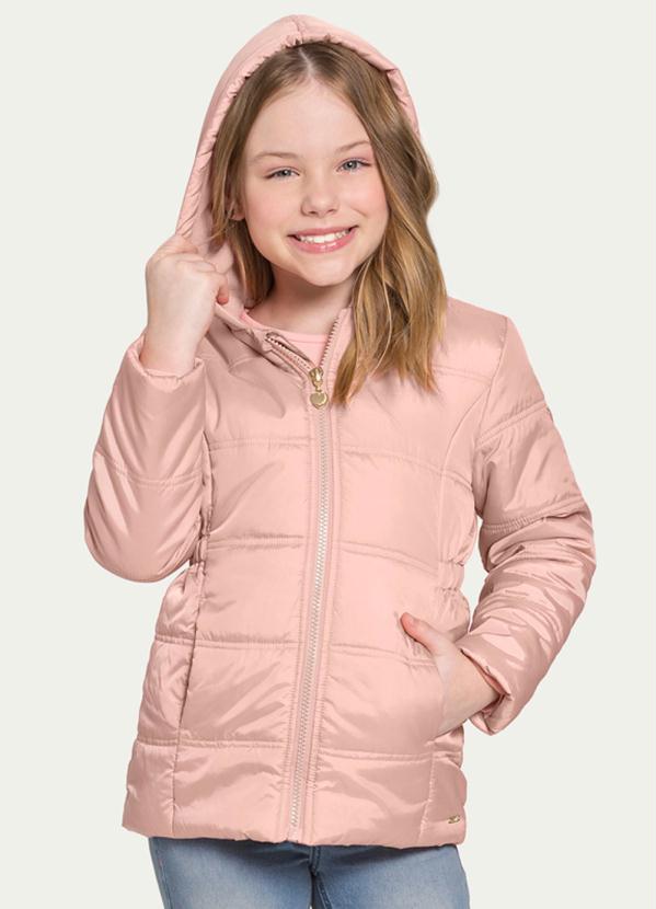 Alakazoo – Jaqueta Tecido Poliester Rosa