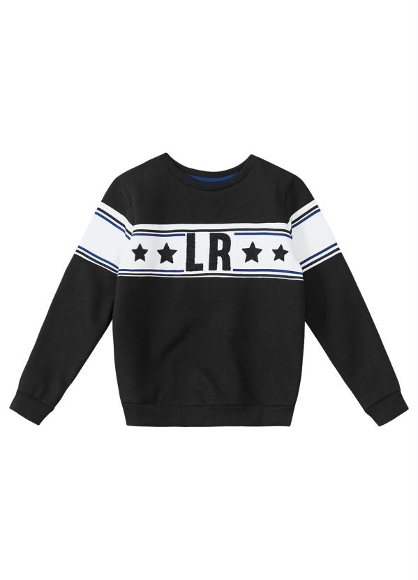 Lilica Ripilica – Blusão Lilica Ripilica Preto
