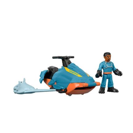 Figura Imaginext Mergulhador e Tubarão Espada – Mattel Mattel