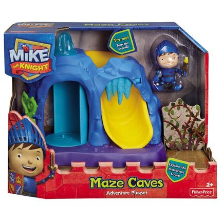 Mike O Cavaleiro - Playset Básico Caverna Labirinto - Mattel Mattel