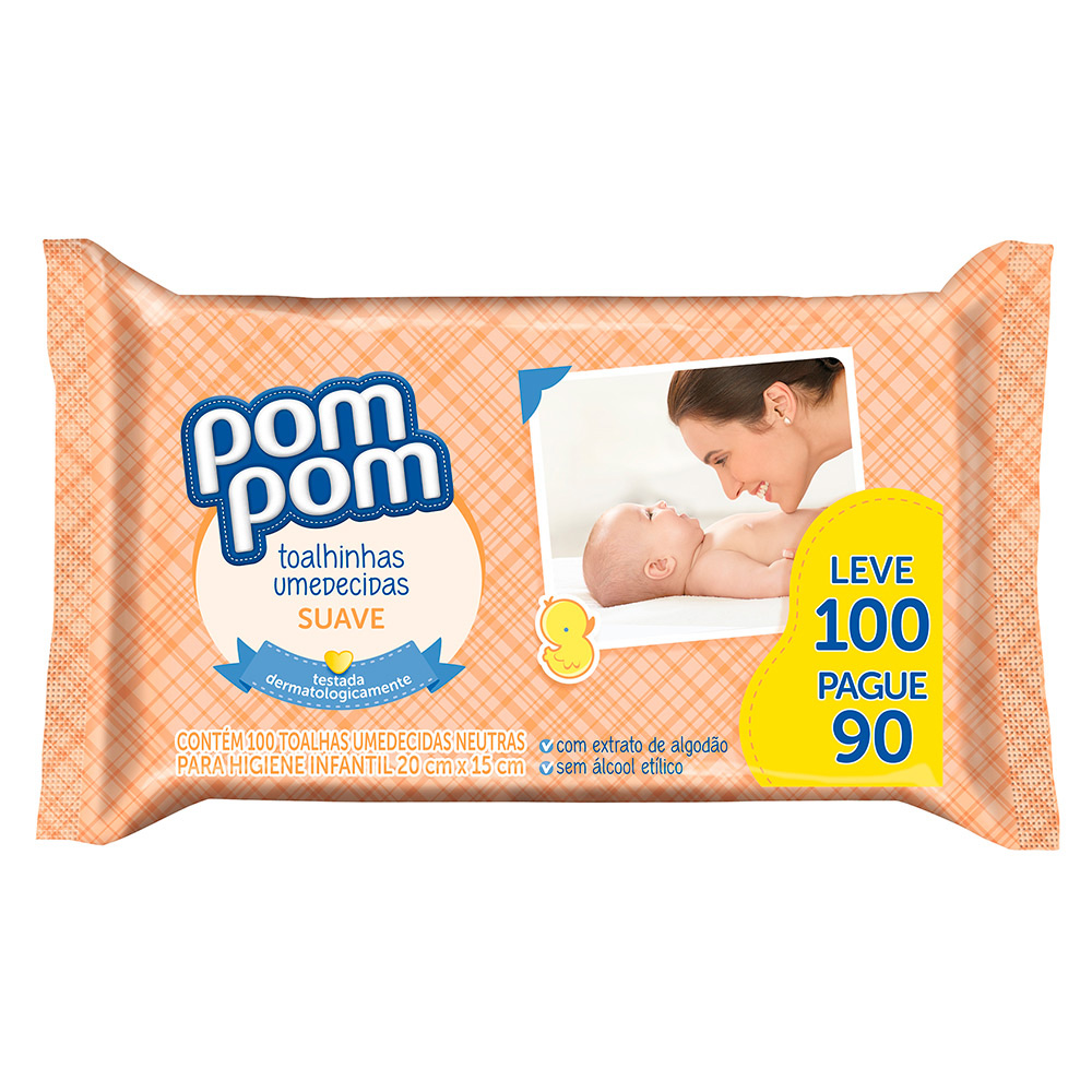 Toalha Umedecida Pompom é boa?