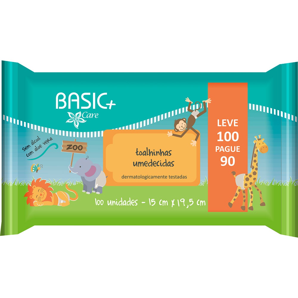 Lenço Basic Care Zoo é bom?