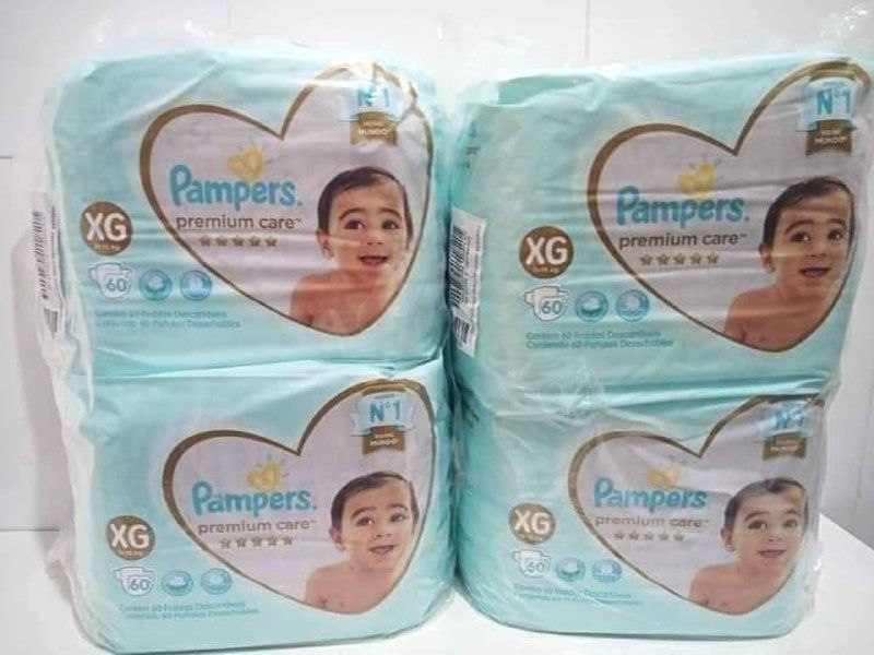 Fralda Pampers Premium Care Xg 60 Fraldas Em Promoção No Mamãe Pechincha