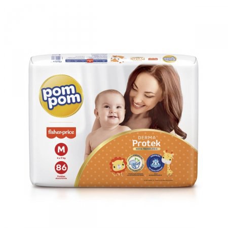 Fralda Pom Pom Protek Proteção de mãe (Embalagem pode variar) Fralda Pom Pom Protek Proteção de mãe (Embalagem pode variar)