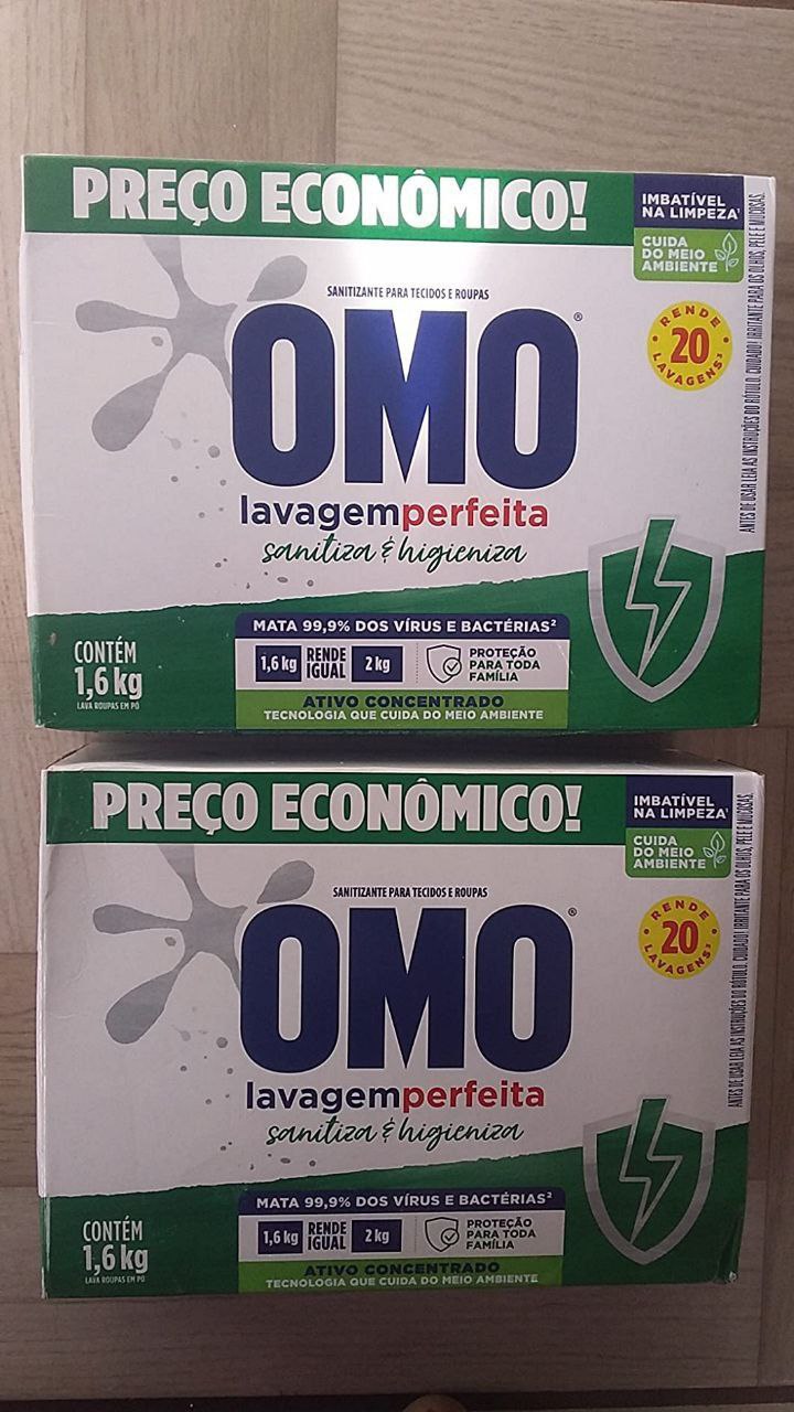 VERSÃO SANITIZA & HIGIENIZA, OMO 1,6KG ‼️