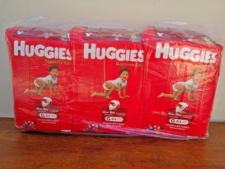 Fralda Huggies Supreme Care G - 64 Fraldas