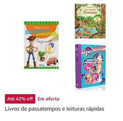 Livros de atividade para os pequenos