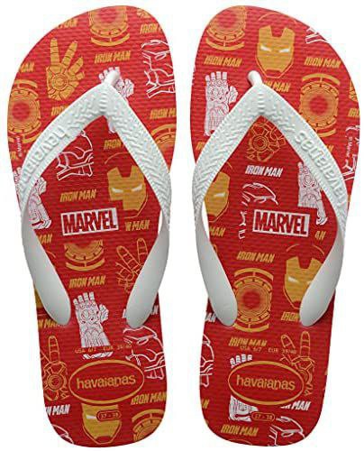 Chinelo Top *Marvel* Logomania, *Havaianas*, Criança Unissex