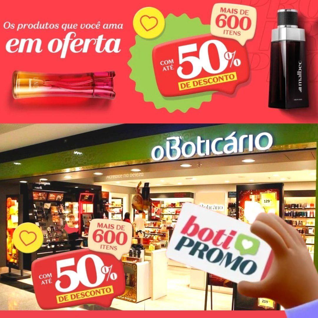 BOTI PROMO BOTICÁRIO😱‼️ #oBoticário