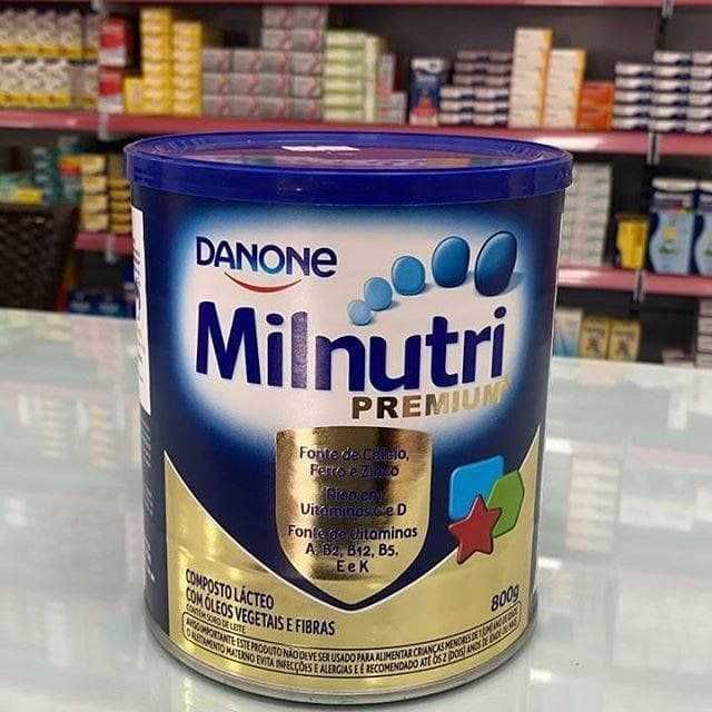 Composto Lácteo Milnutri Premium Danone até 5 anos com 800g