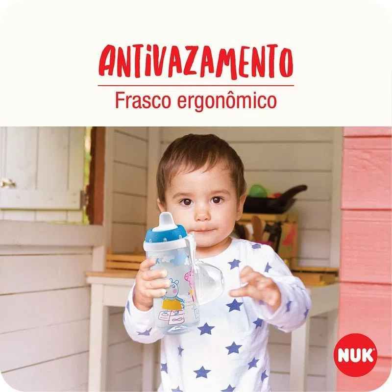 😍 Copo Antivazamento Kiddy Cup Peppa Pig NUK 300ml