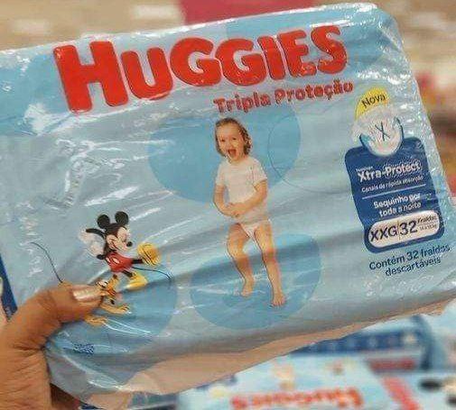 Fralda Huggies Tripla Proteção Jumbo XXG, 32 Fraldas