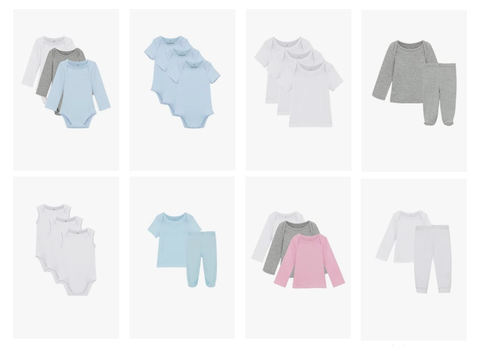 Kit Bodies e Camisetas Basicamente