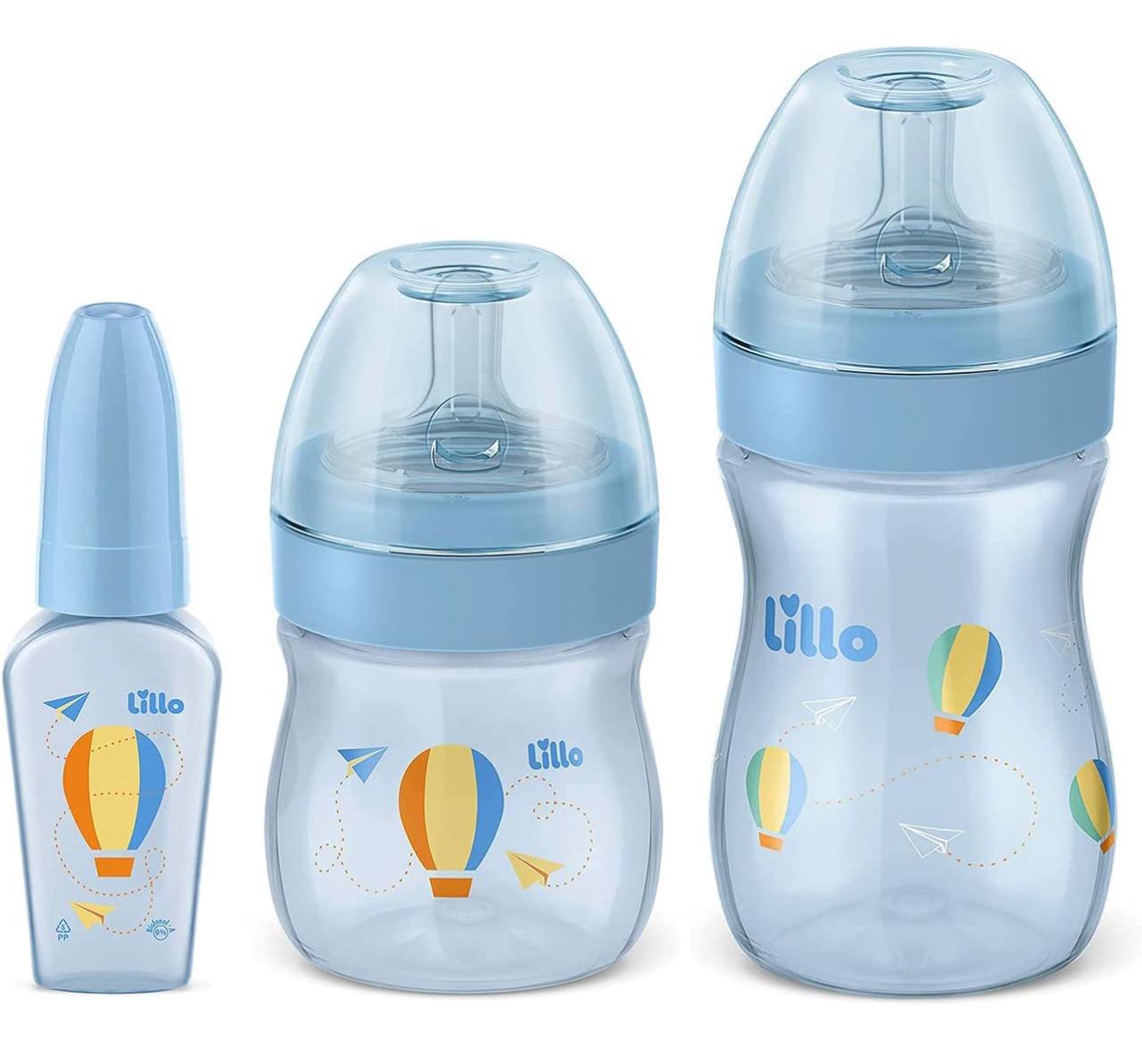 Kit Primeiros Passos - Lillo, azul, Vários volumes