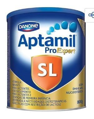 Leite em Pó Aptamil Sem Lactose 800g