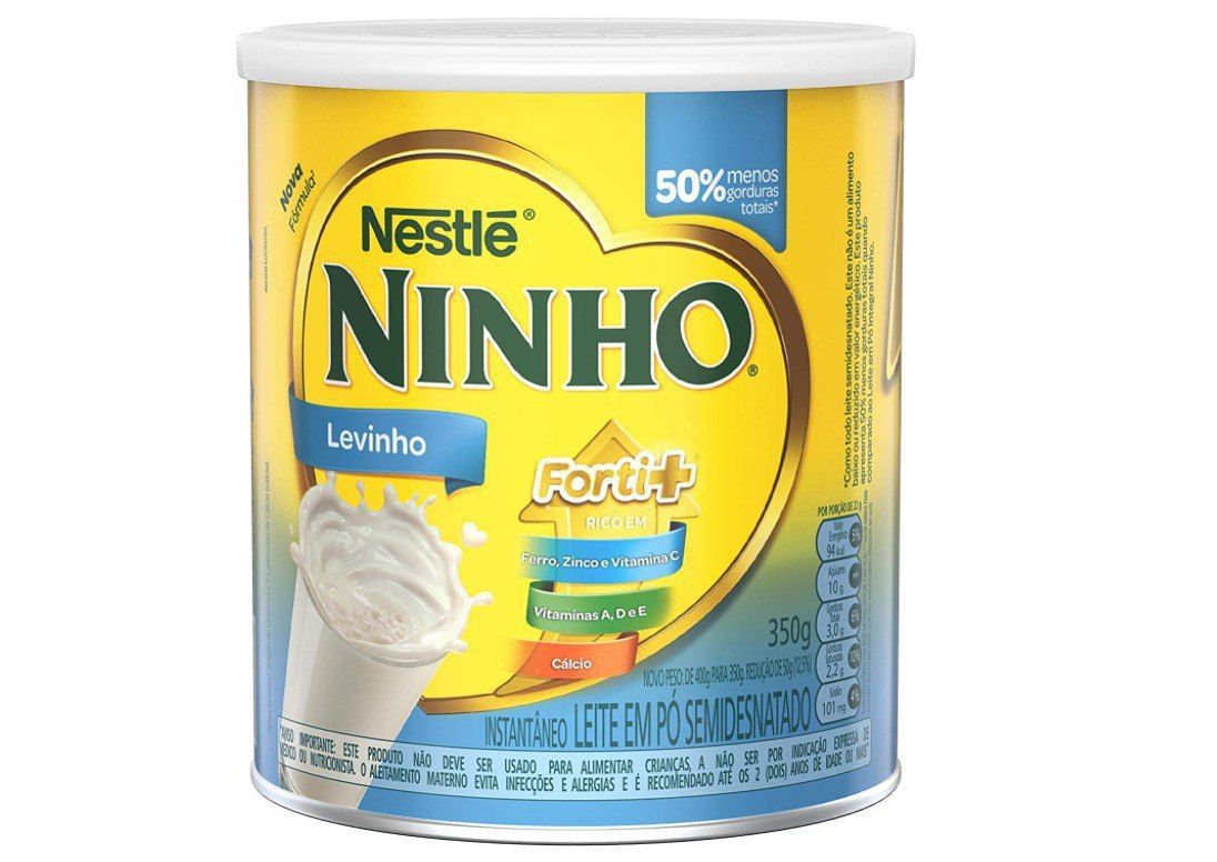 Leite em Pó, Levinho, Ninho, 350g