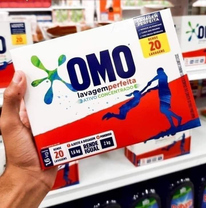 Sabão em Pó Omo Lavagem Perfeita 1.6kg (A embalagem pode variar)