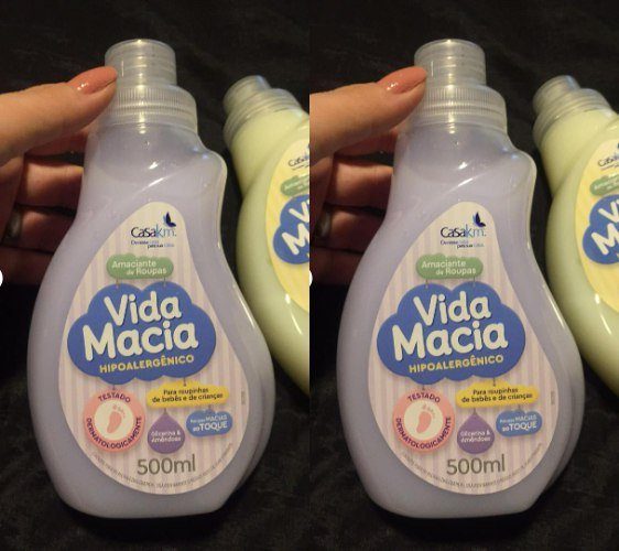 Amaciante Vida Macia Glicerina & Amêndoas 500ml