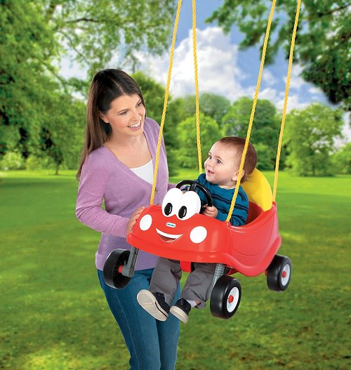 😍 Balanço Cozy Coupe Vermelho, Little Tikes