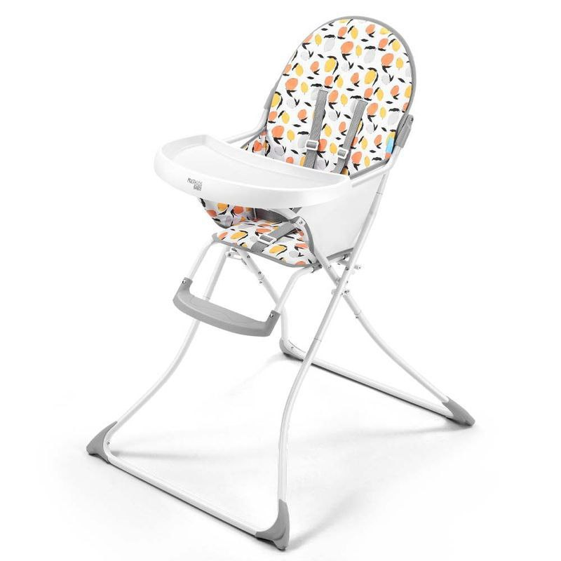 Cadeira De Alimentação Alta Slim 6m-15kgs Cinza Multikids Baby