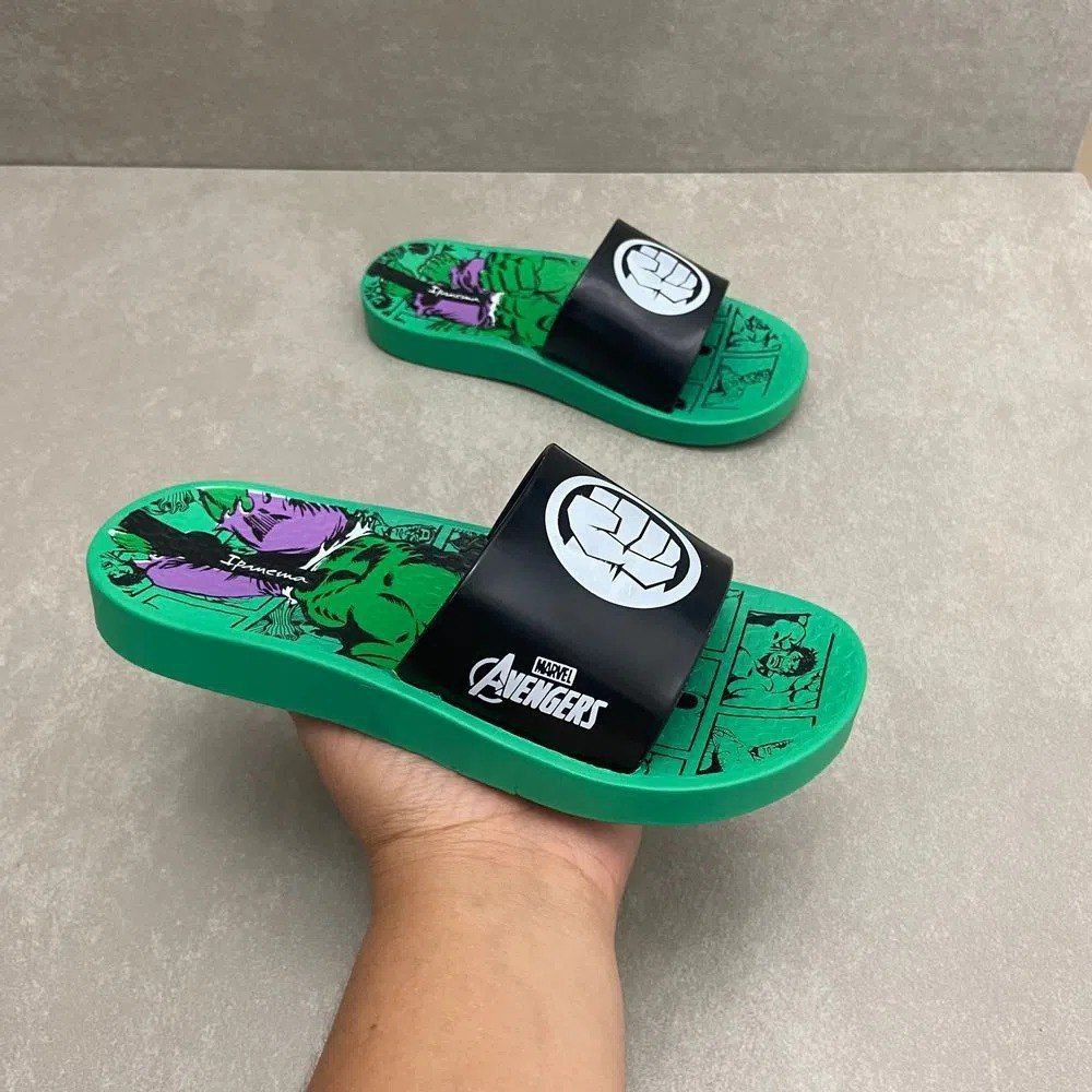 Chinelo Ipanema Kids Slide Marvel criança-unissex