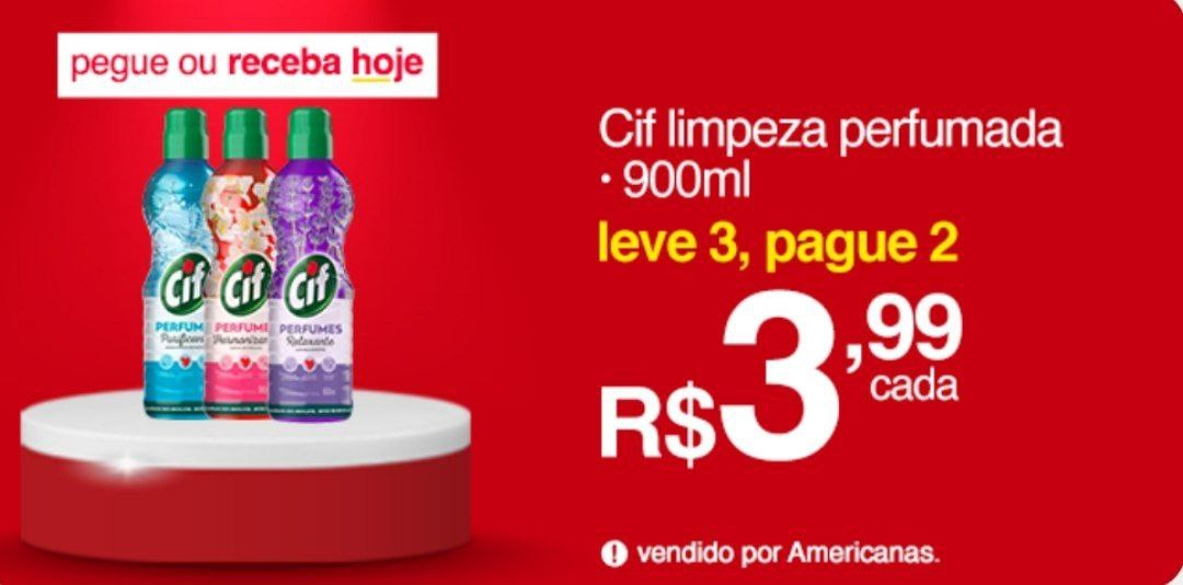 Cif Limpeza Perfumada 900ml