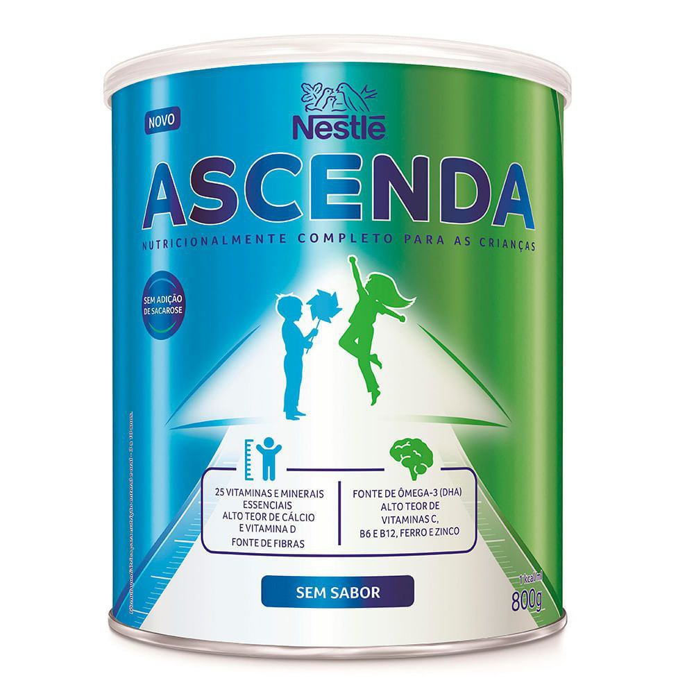 Complemento Alimentar Ascenda Sem Sabor 800g