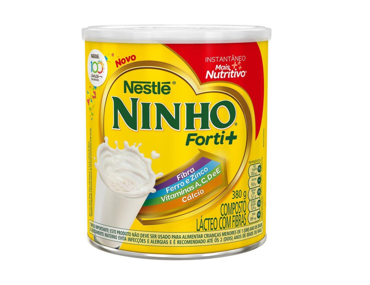 Composto Lácteo Ninho Forti+ 380g