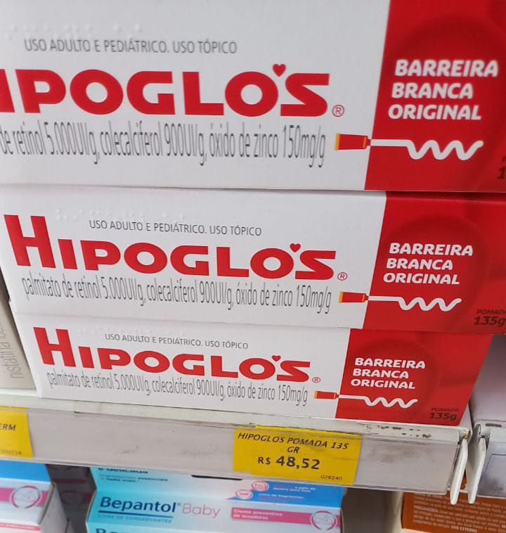 Creme Para Assadura Hipoglós Original Trata E Previne 135g