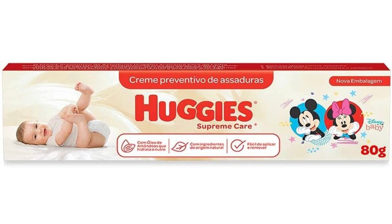 Creme Preventivo de Assaduras Huggies Supreme Care - 80g
