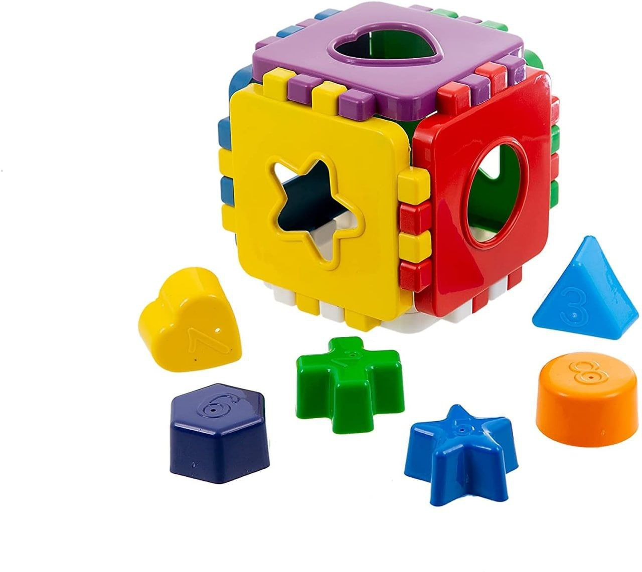 Cubo Baby Educativo, Kendy, com Blocos, Colorido