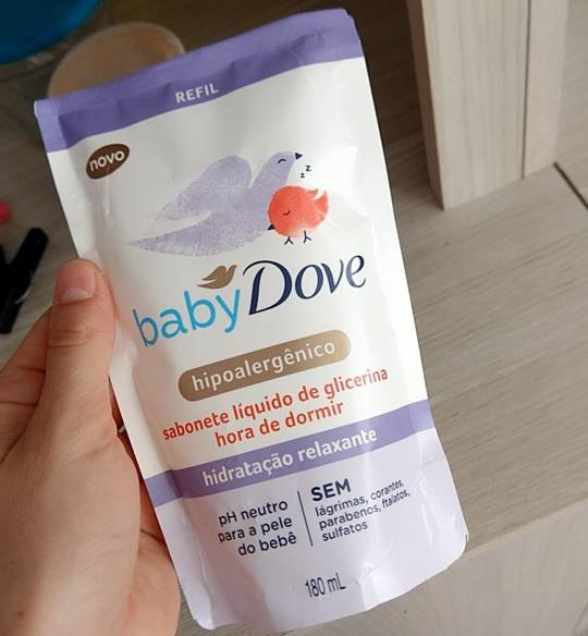 Dove Baby Sabonete Liquido Hora De Dormir Hipoalergenico Hidrataçao Relaxante 180ml