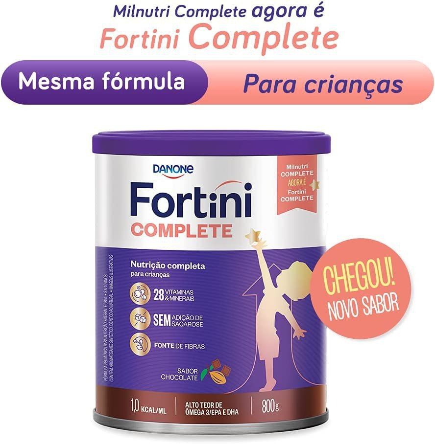Fortini Complete Chocolate, Danone Nutricia, 800g