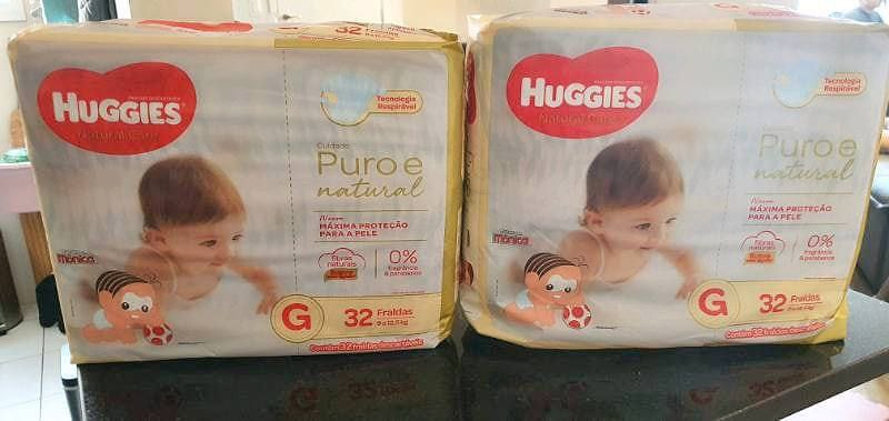 Fralda Huggies Natural Care