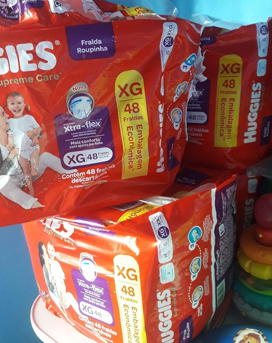 Fralda Huggies Roupinha Supreme Care*