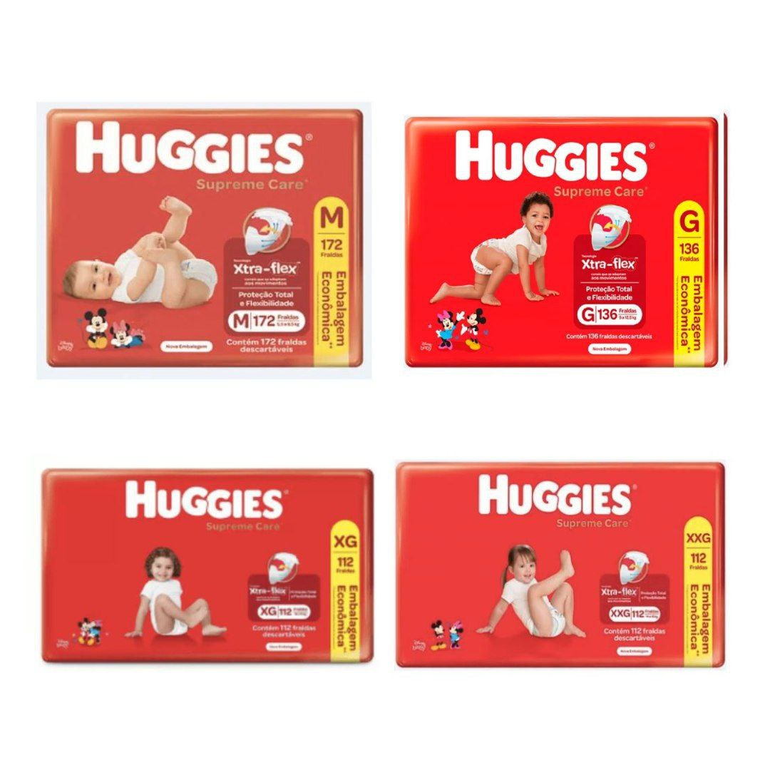 Fralda Huggies Supreme Care Giga