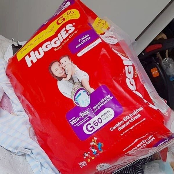 Fralda Huggies Supreme Care Roupinha