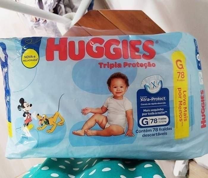 Fralda Huggies Tripla Proteção - G-78 unidades