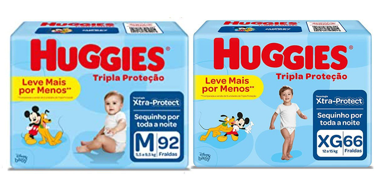 Fralda Huggies Tripla Proteção