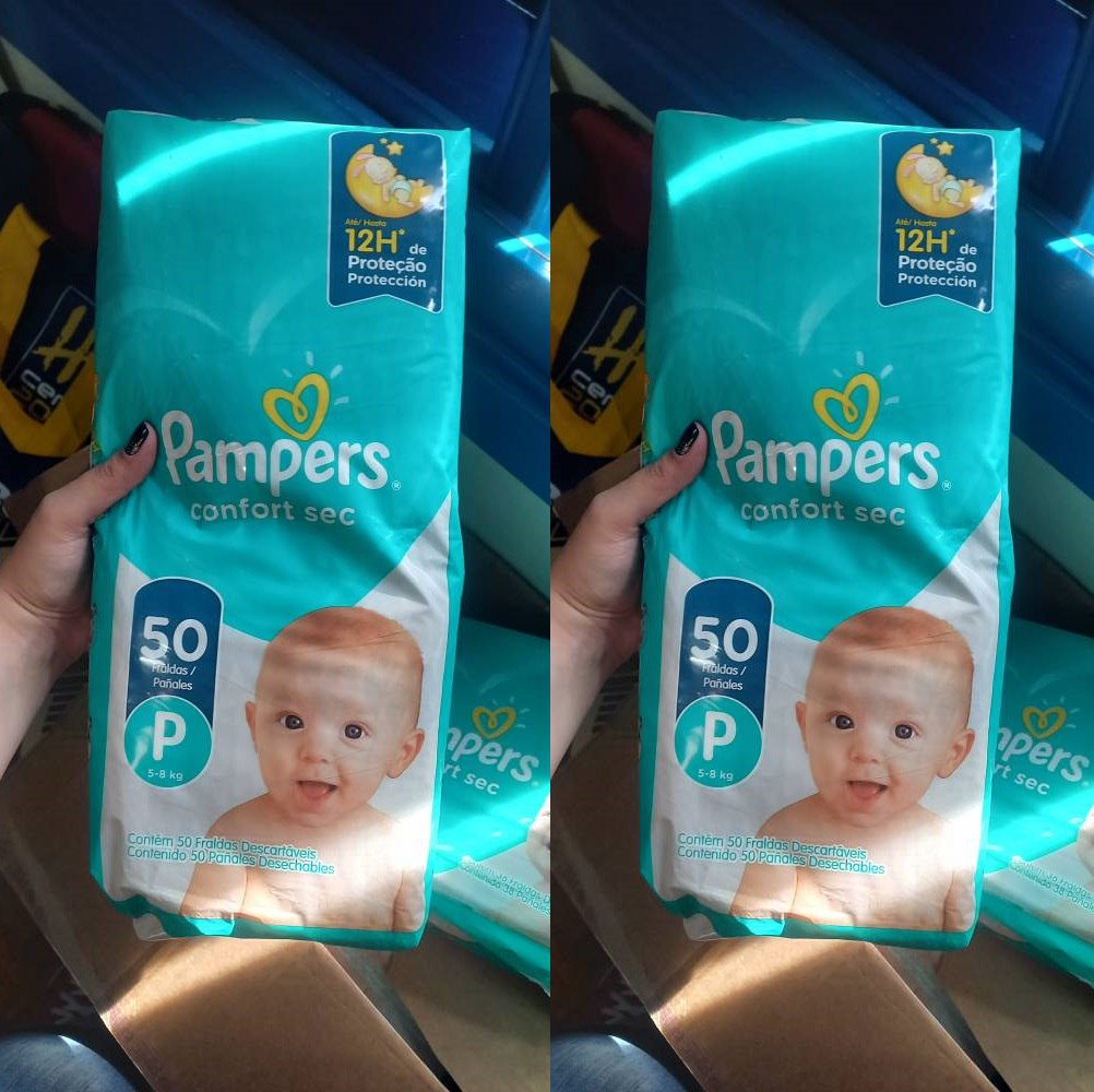 Fralda Pampers Confort Sec