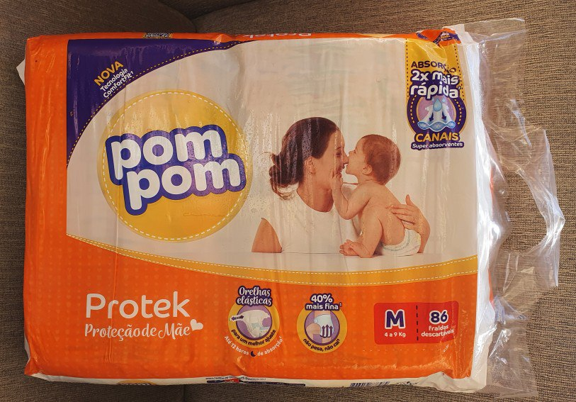 Fralda Pom Pom Derma Protek