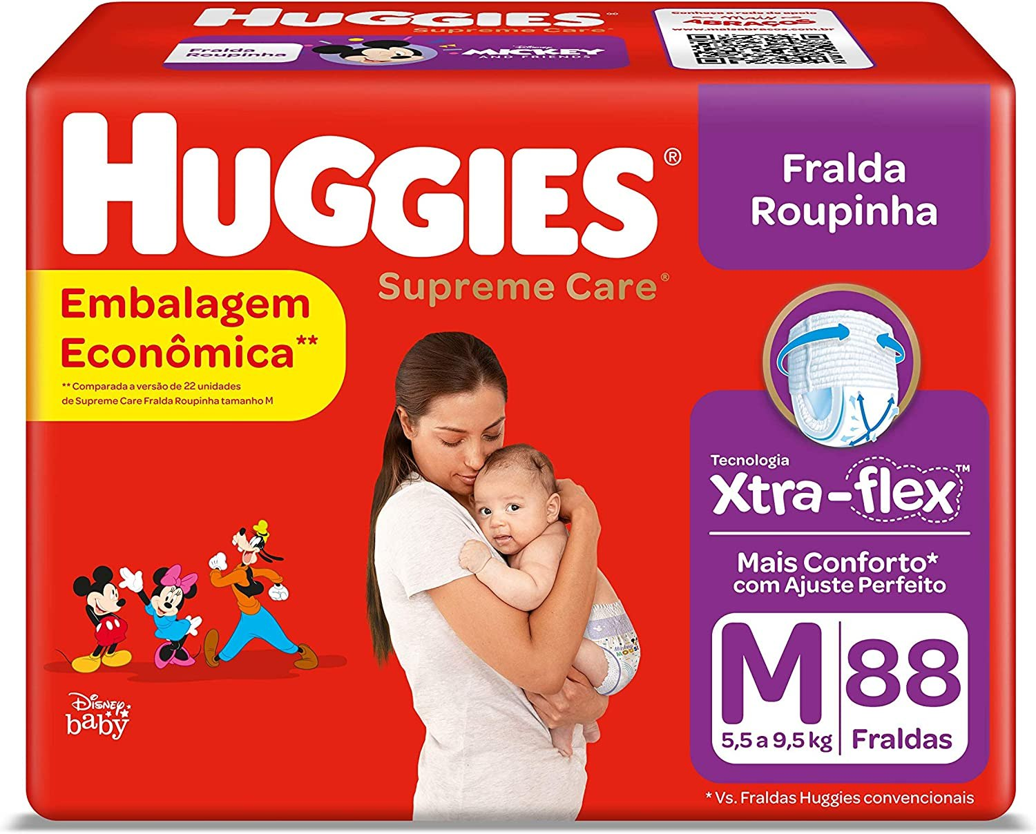 Huggies de vestir ❤️ 88 unidades!