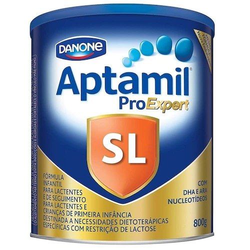 Leite em Pó Aptamil Sem Lactose 800g