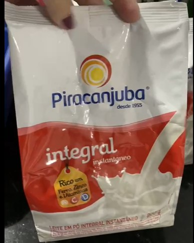 Leite Pó Integral Instantâneo Piracanjuba Pouch 800g