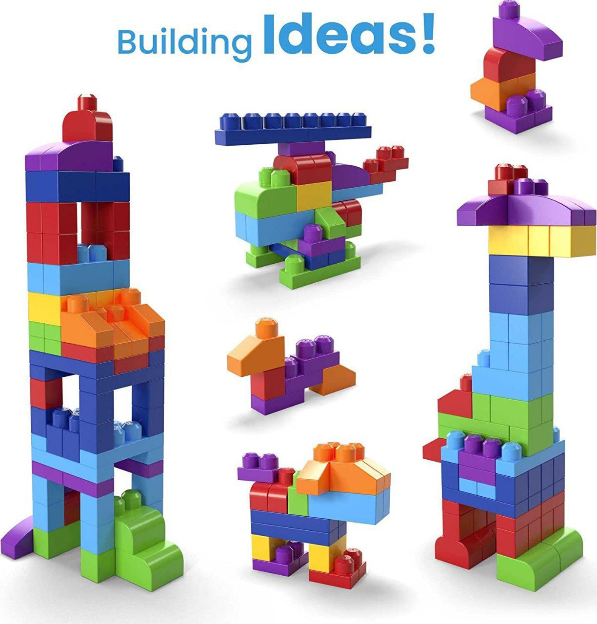 Mattel, Mega Bloks Sacola de 80 Blocos*