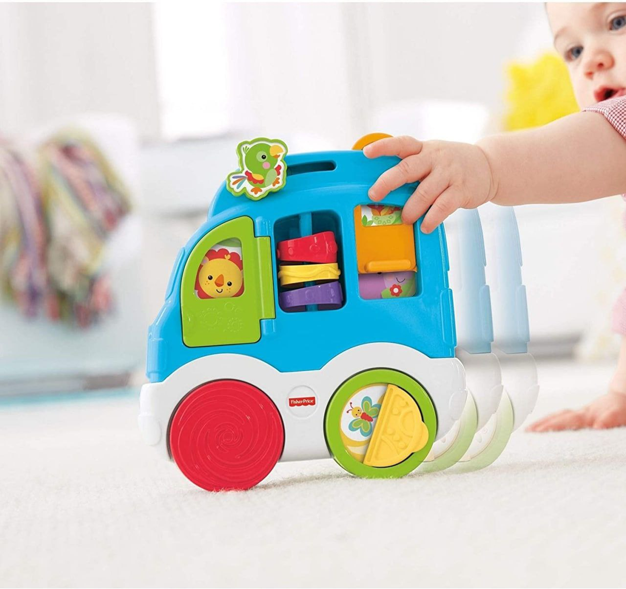 Novo Sons Divertidos Fisher Price, Mattel, Multicor,Cores sortidas, 1 unidade (não é possível escolher)