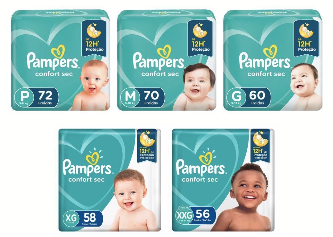 Pampers Confort Sec