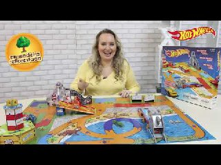 Pista Hot Wheels Cidade Tubarão Xalingo Ref.23154 em Promoção na