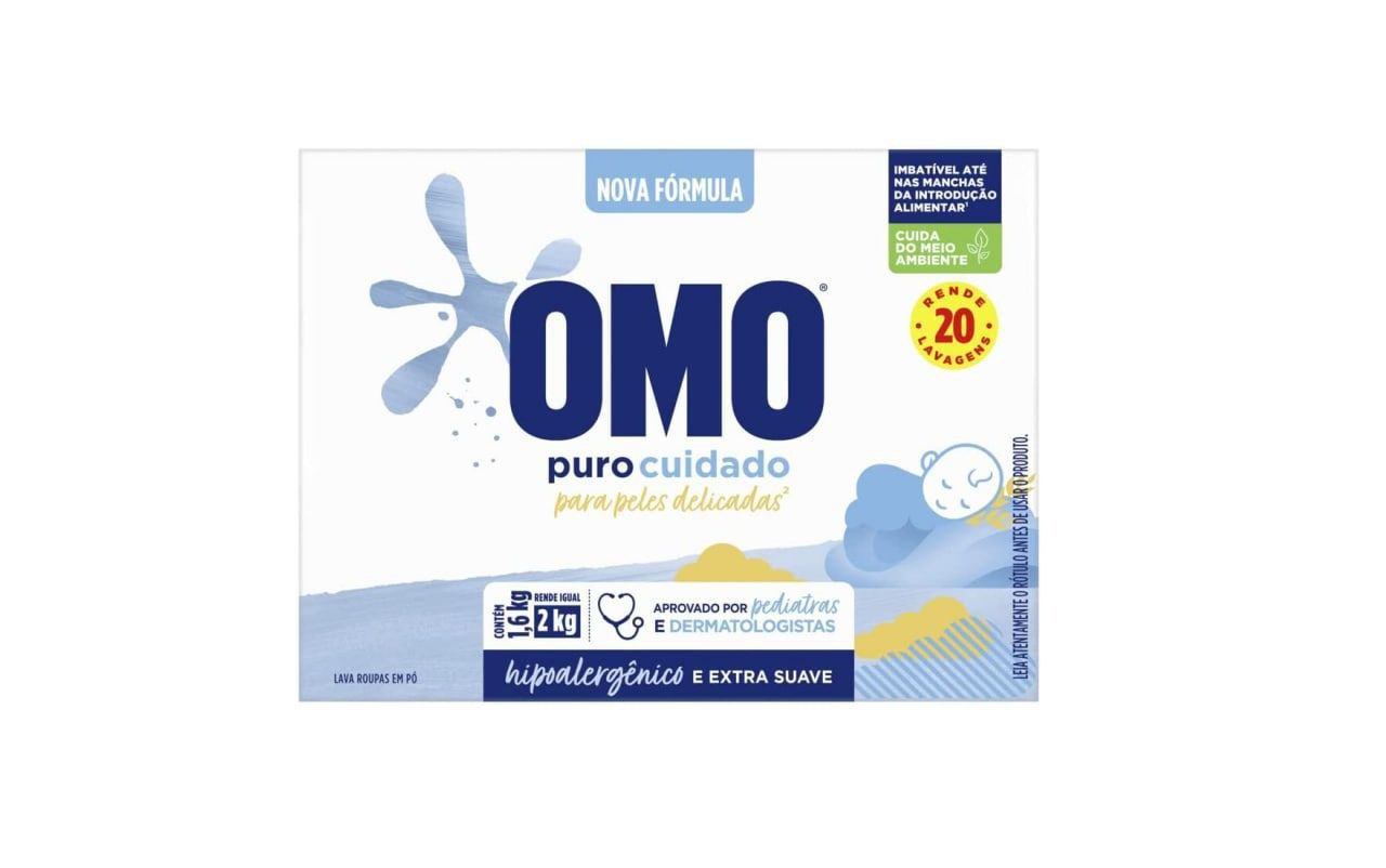 Sabão em Pó Omo Puro Cuidado 1.6kg