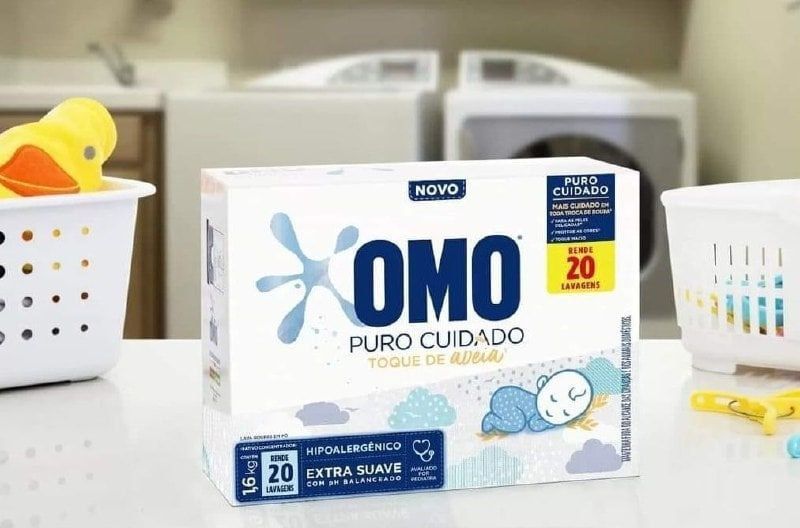 Sabão em Pó Omo Puro Cuidado 1.6kg
